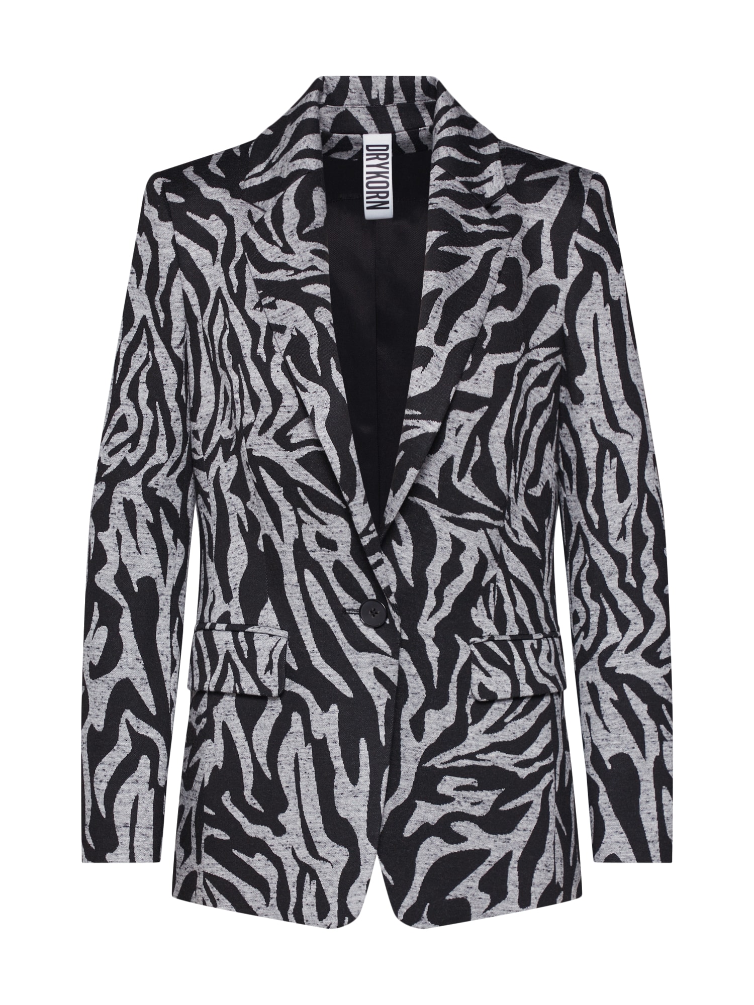 DRYKORN Sacou 'ATLIN 150033'  gri / negru