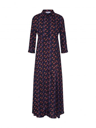 ABOUT YOU Rochie tip bluză 'Arlene'  albastru noapte / culori mixte