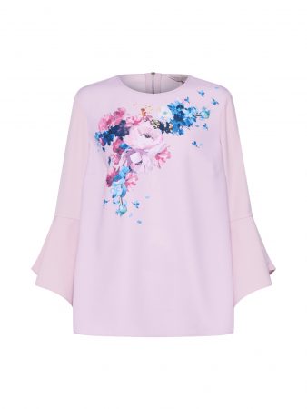 Ted Baker Bluză 'Shannia'  albastru / roz