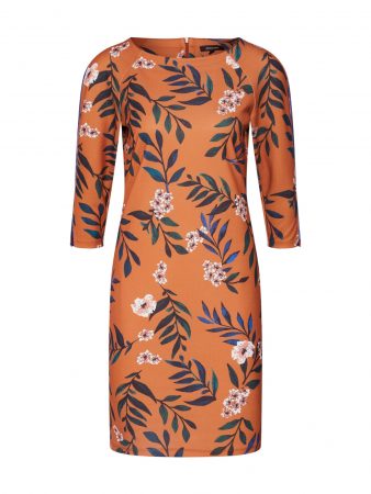 MORE & MORE Rochie 'Flower'  culori mixte / portocaliu