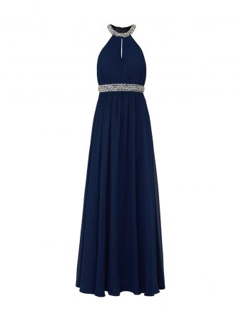 Mascara Rochie de seară  albastru noapte