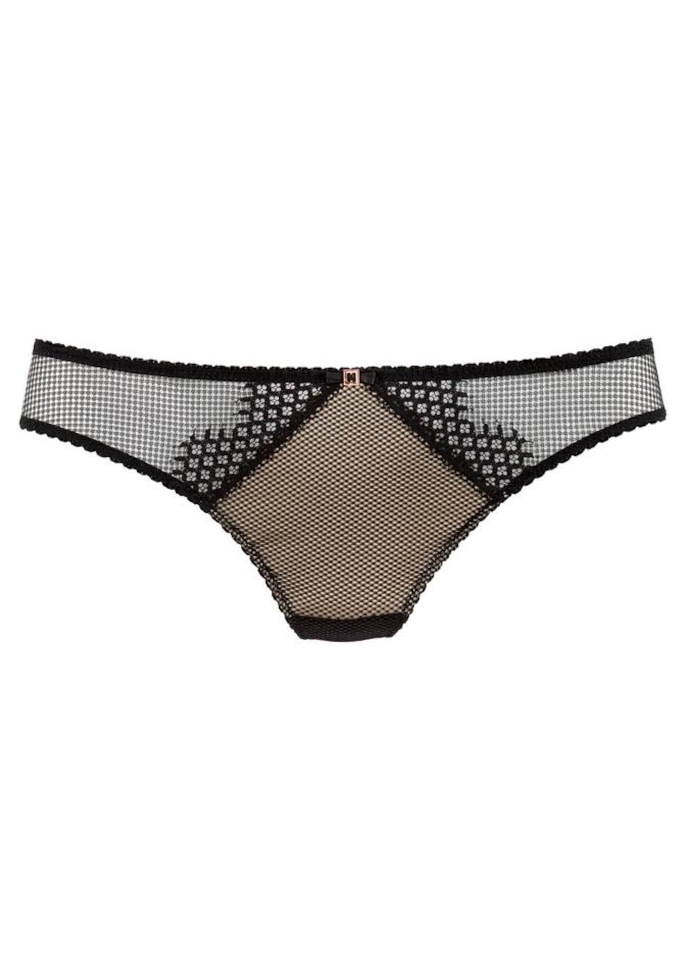 LASCANA Tanga  nud / negru