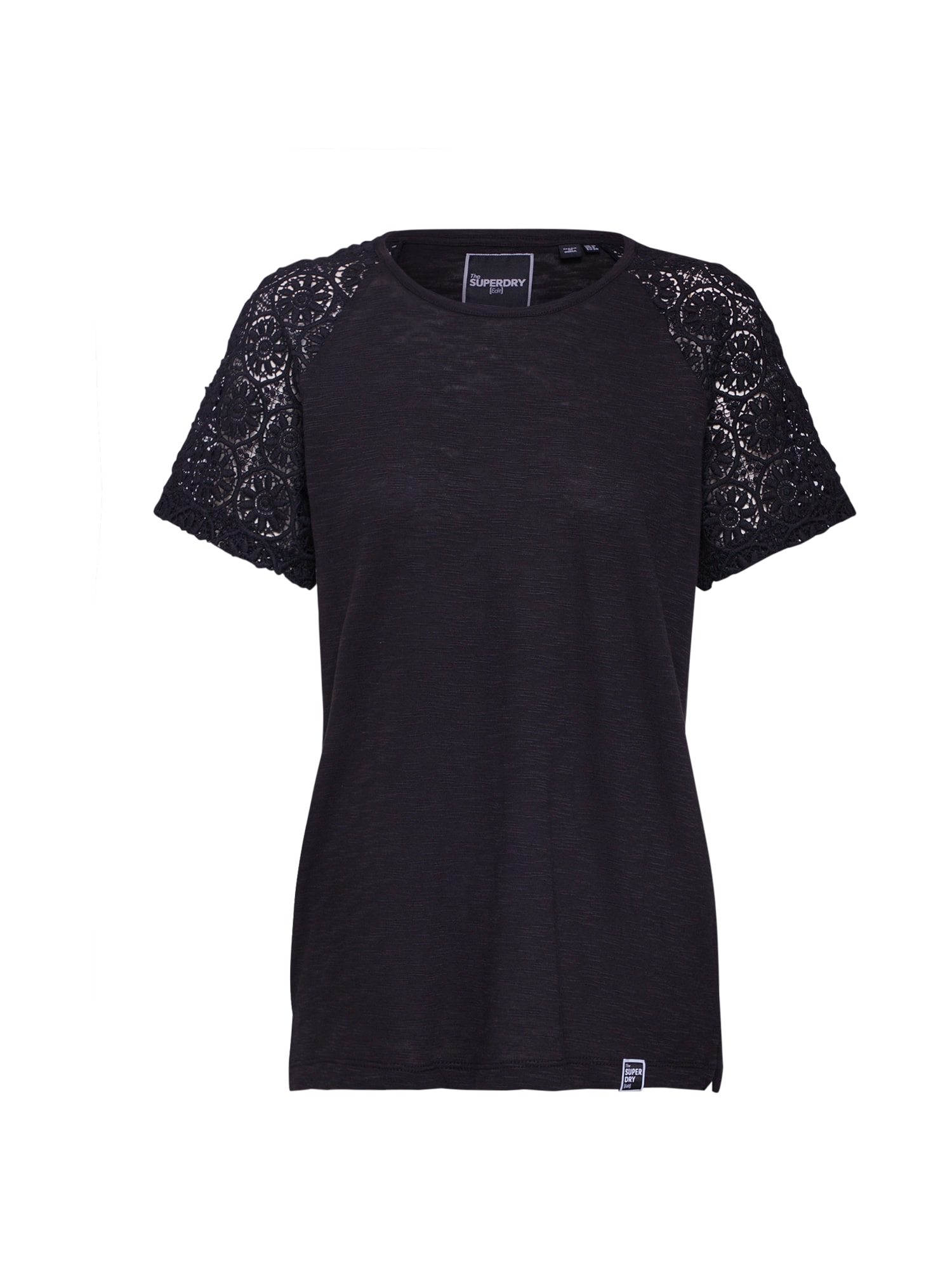 Superdry Tricou 'Elisa'  negru