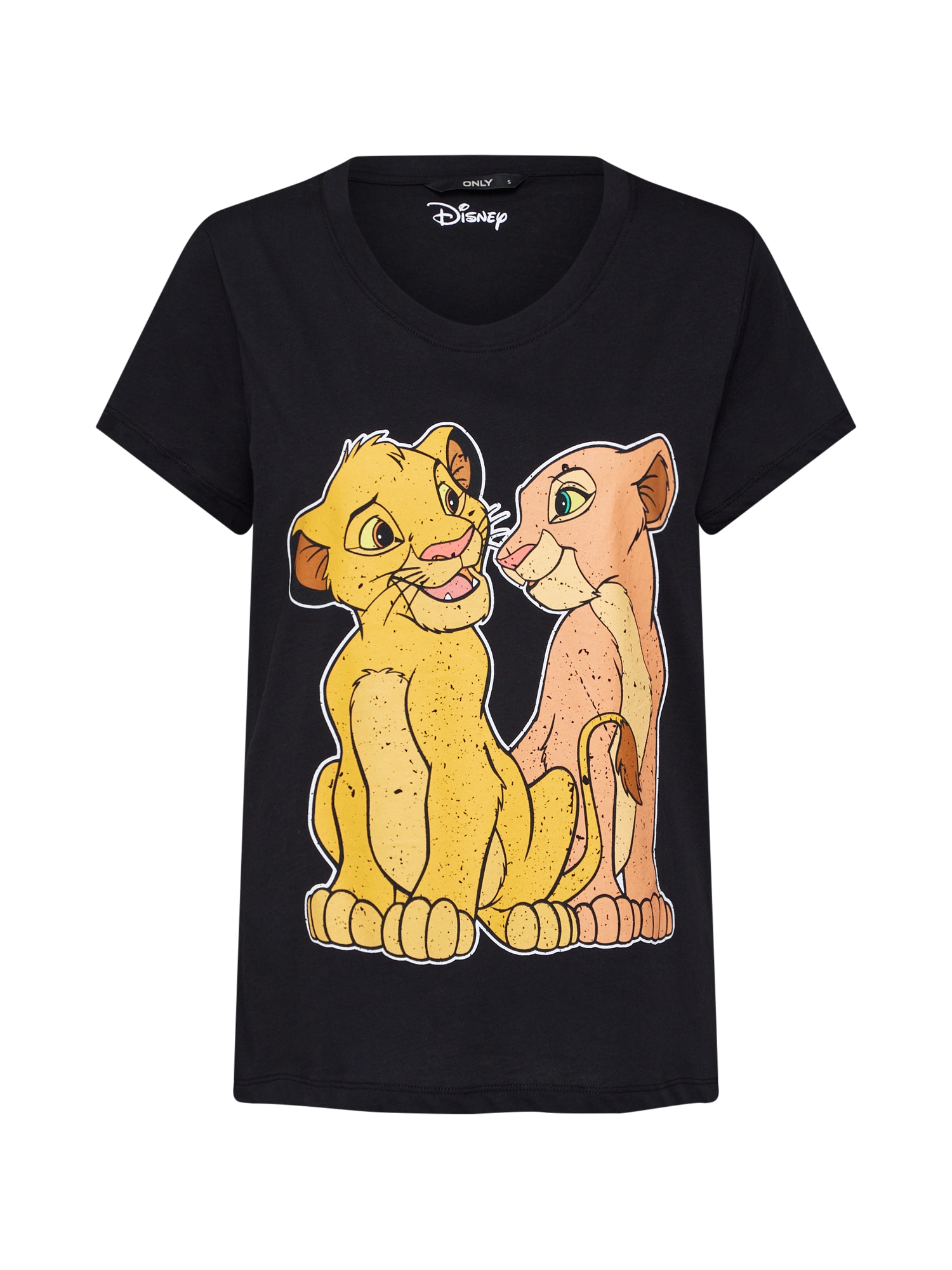 ONLY Tricou 'DISNEY'  gri / negru