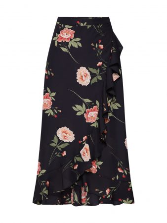 Fashion Union Fustă 'LYN'  culori mixte / negru