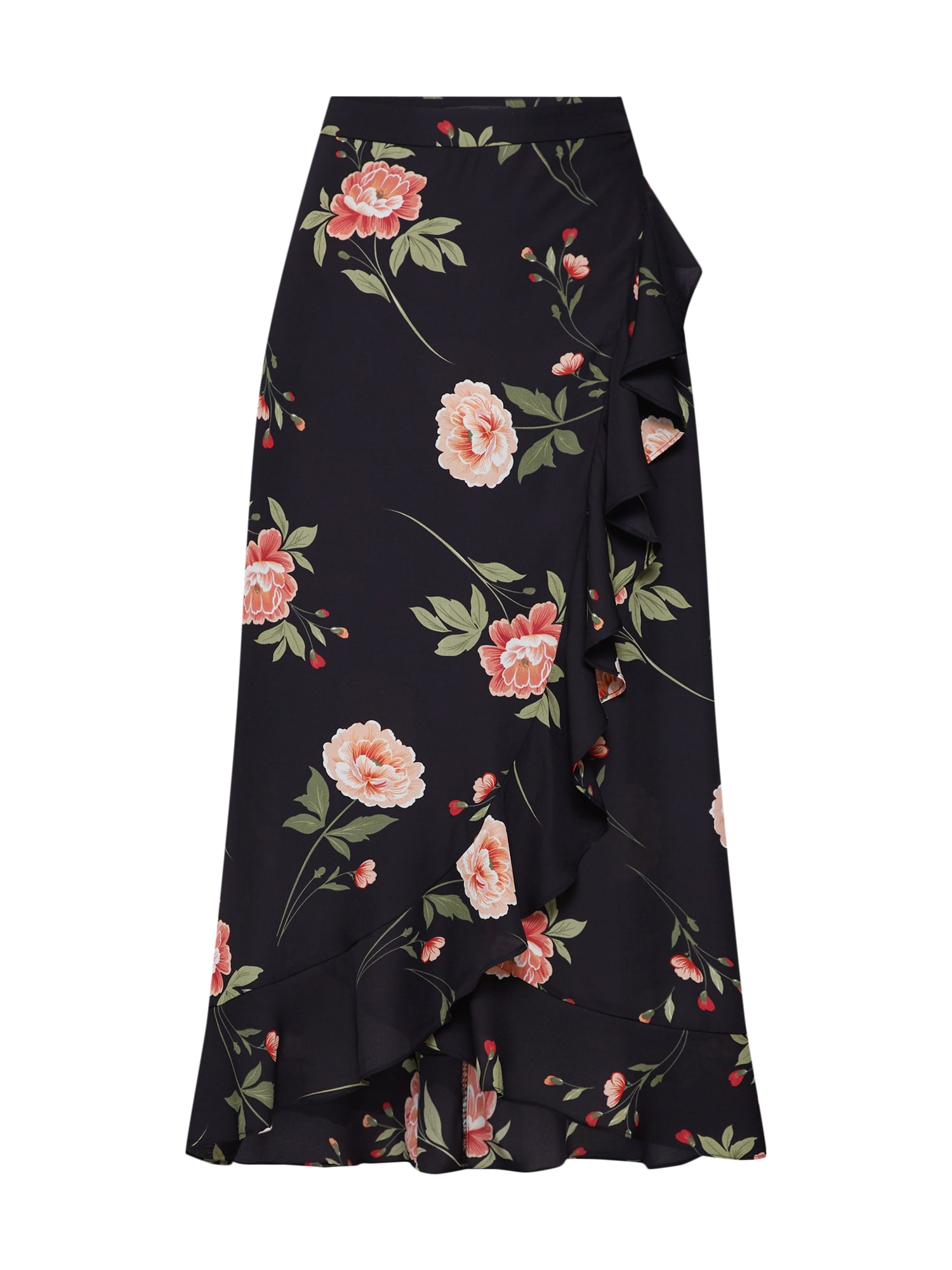 Fashion Union Fustă 'LYN'  culori mixte / negru