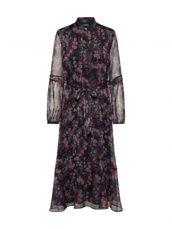 Lauren Ralph Lauren Rochie 'ZADA-LONG SLEEVE-CASUAL DRESS'  negru