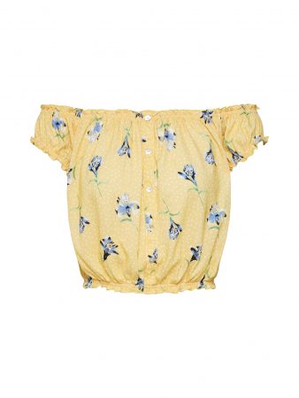 NEW LOOK Bluză  albastru cer / galben