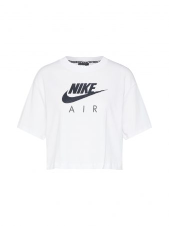 Nike Sportswear Tricou  negru / alb