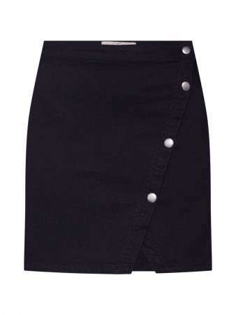 Free People Fustă 'NOTCHED'  negru