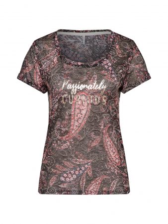 ONLY Tricou 'onlRILLA'  maro / pepene