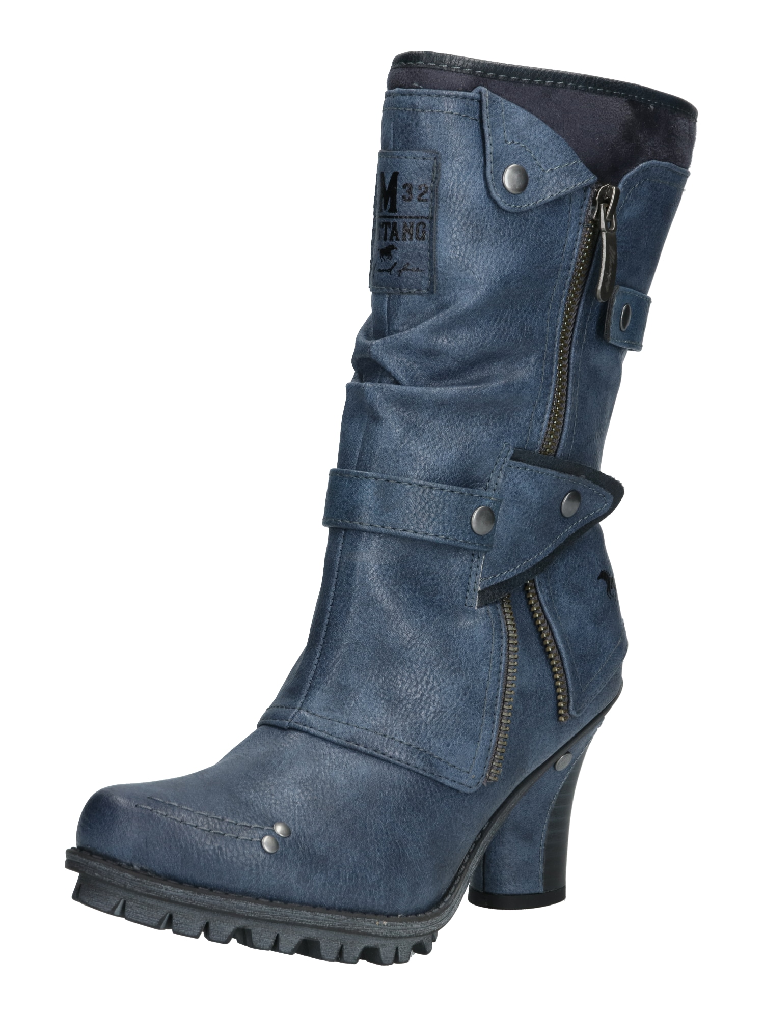 MUSTANG Cizme  albastru