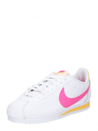 Nike Sportswear Sneaker low 'Classic Cortez'  portocaliu / roz neon / alb