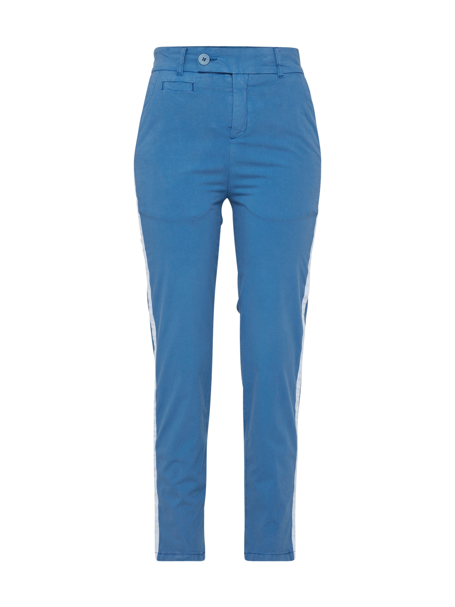 DRYKORN Pantaloni eleganți albastru / alb