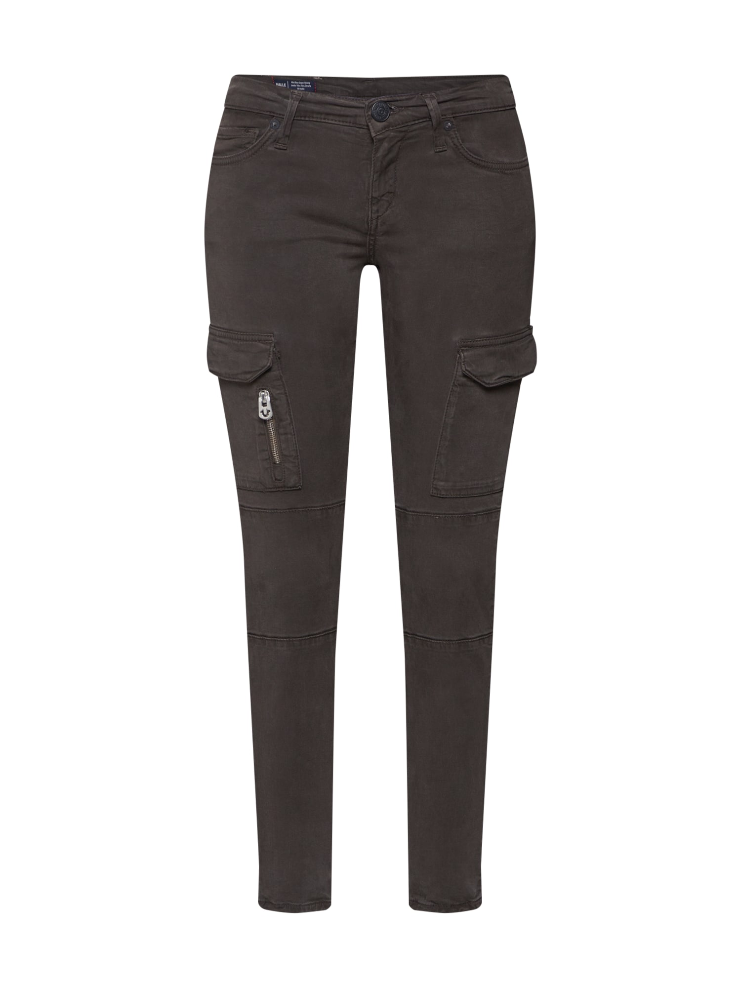 True Religion Pantaloni eleganți 'Cargo Gabardine' oliv