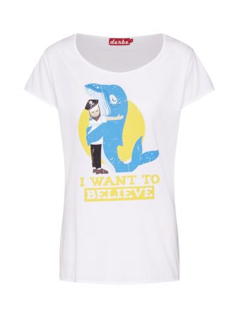 Derbe Tricou 'Whale Love Girls '  alb