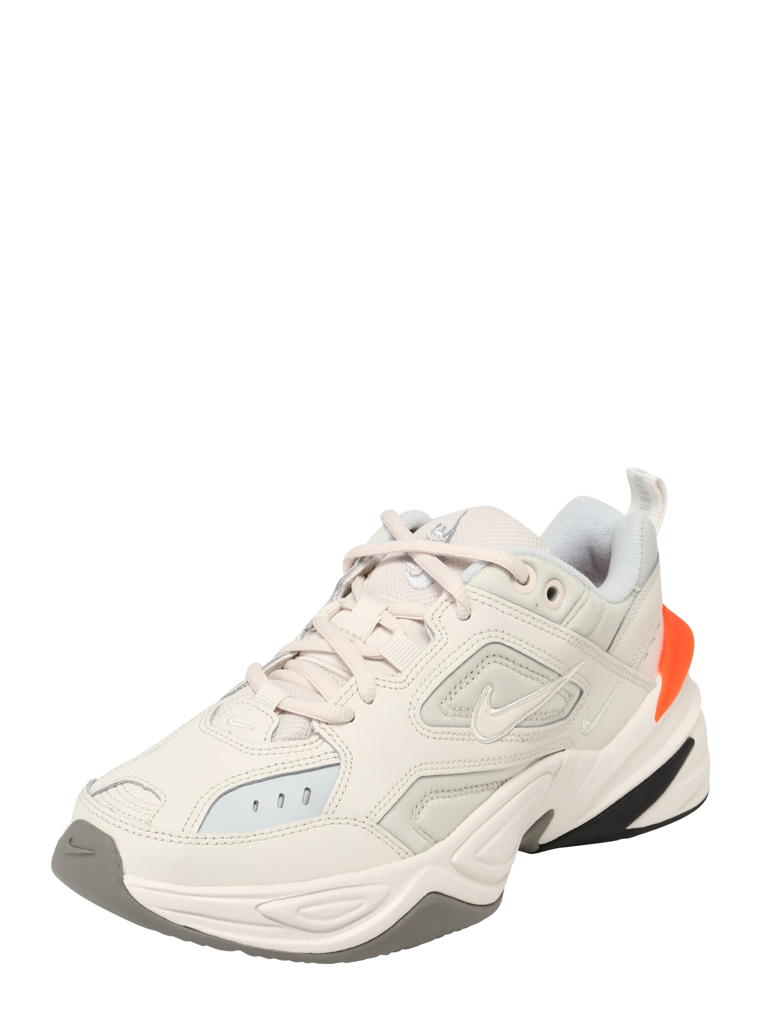 Nike Sportswear Sneaker low 'M2K TEKNO' crem / gri deschis / portocaliu