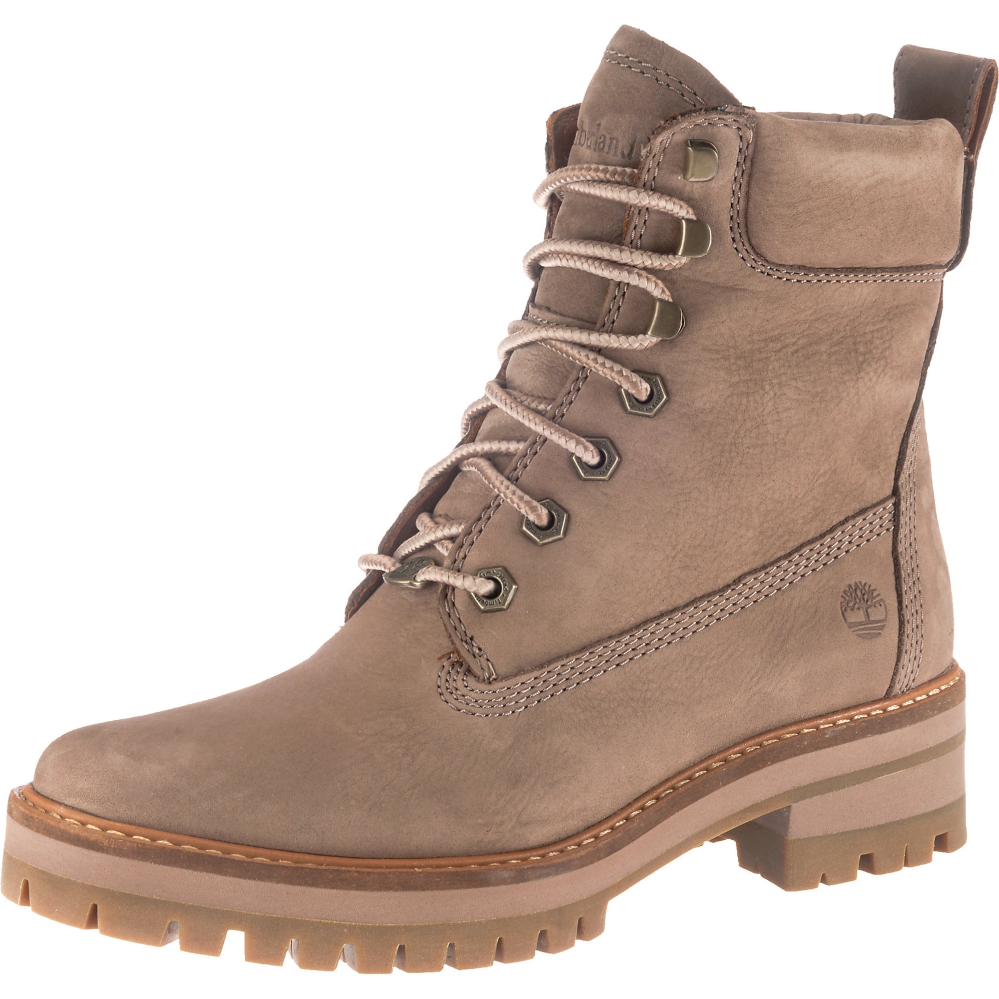 TIMBERLAND Ghete cu șireturi 'Courmayeur Valley'  bej deschis