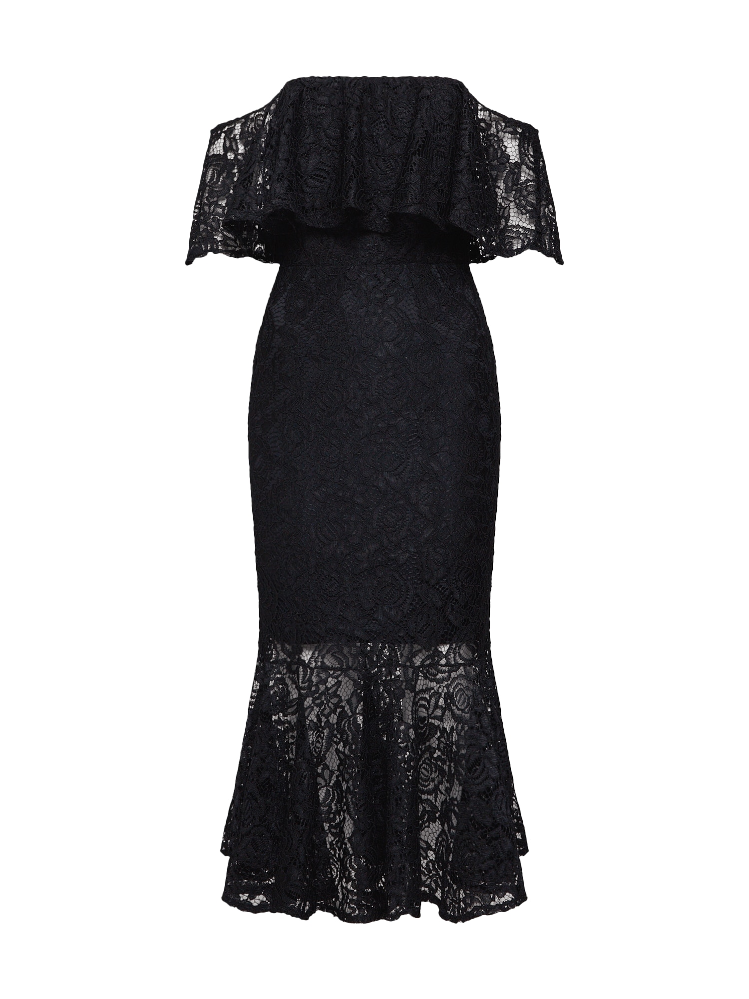 TFNC Rochie de cocktail 'VINNIE MIDI LACE DRESS' negru