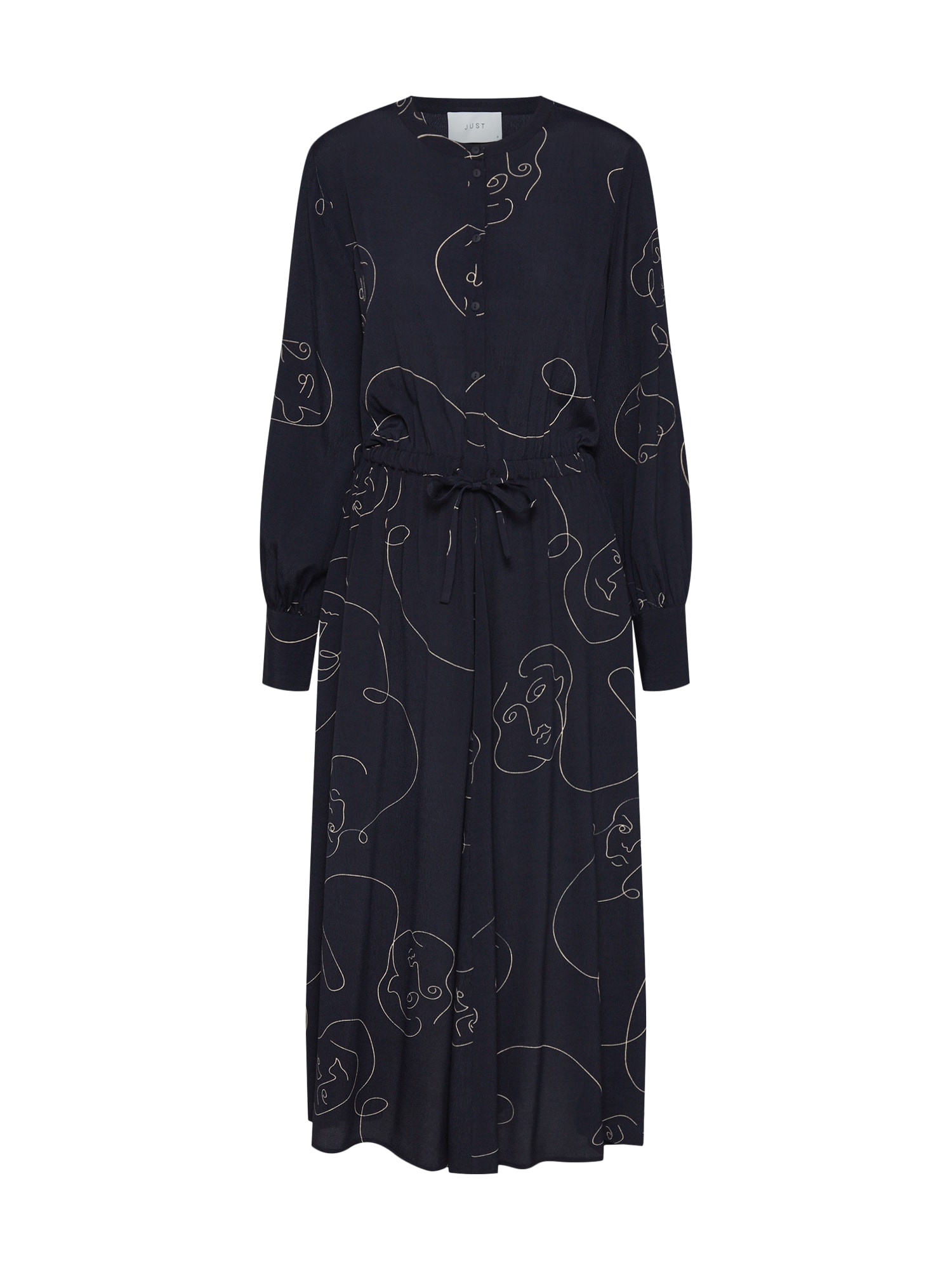 JUST FEMALE Rochie tip bluză 'Quinn' negru