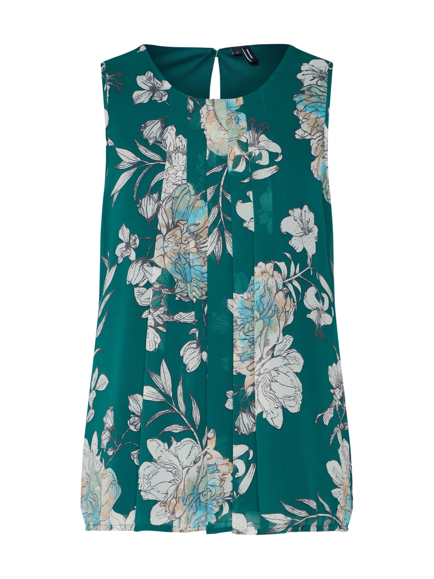 VERO MODA Bluză 'VMKAYA S/L RESTA TOP'  verde