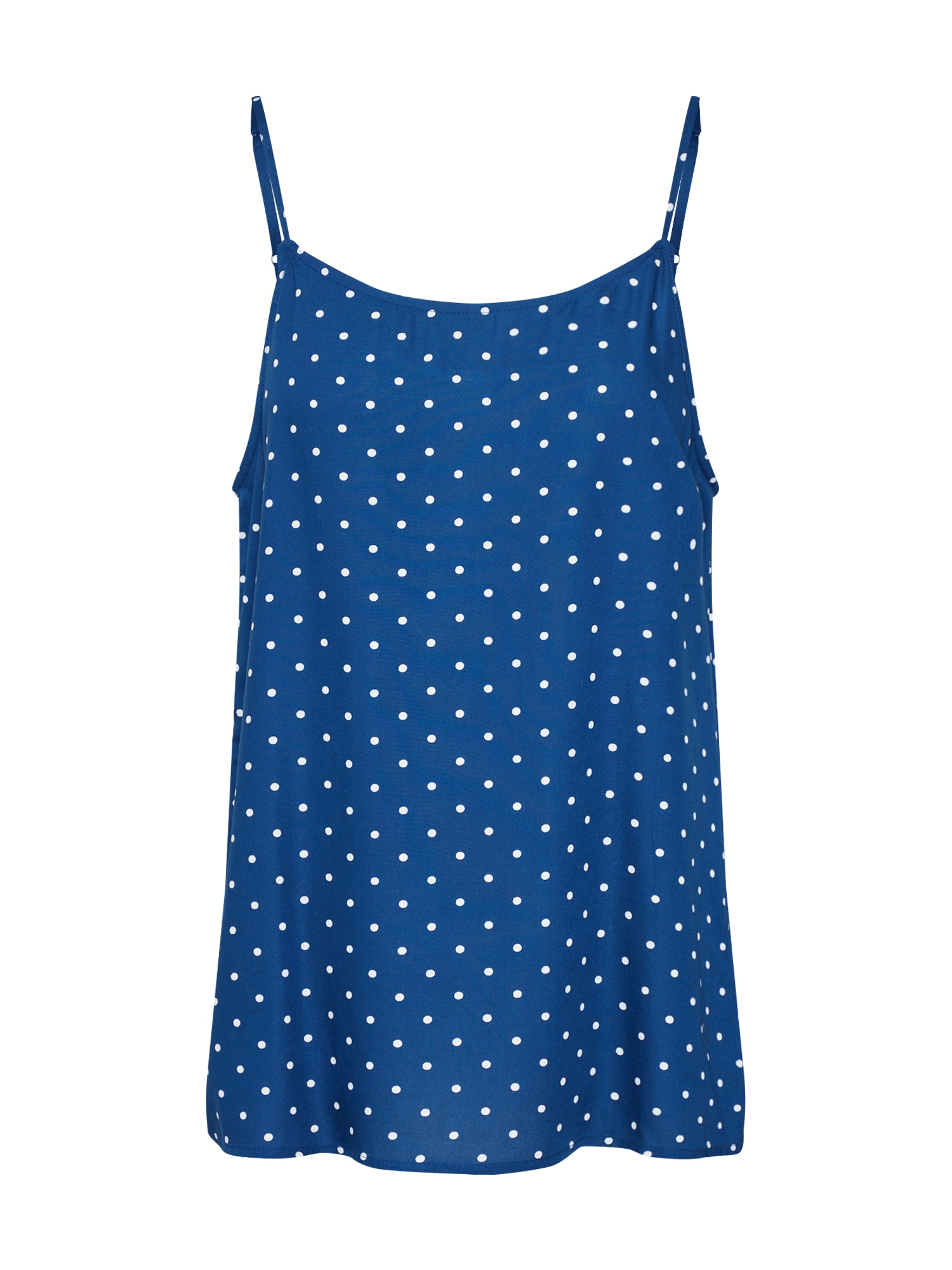 Noisy May Top 'NMBIANCA AOP SINGLET' albastru închis / alb