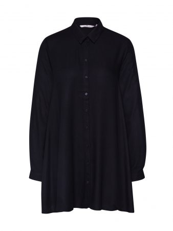 TOM TAILOR Bluză 'longstyle'  negru