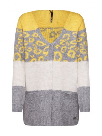Key Largo Cardigan dimensiuni mari 'WKN EMMA'  galben