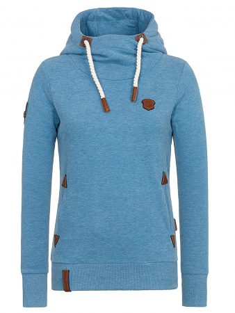 Naketano Bluză de molton 'No More Pain'  albastru deschis