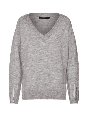 VERO MODA Pulover  gri deschis