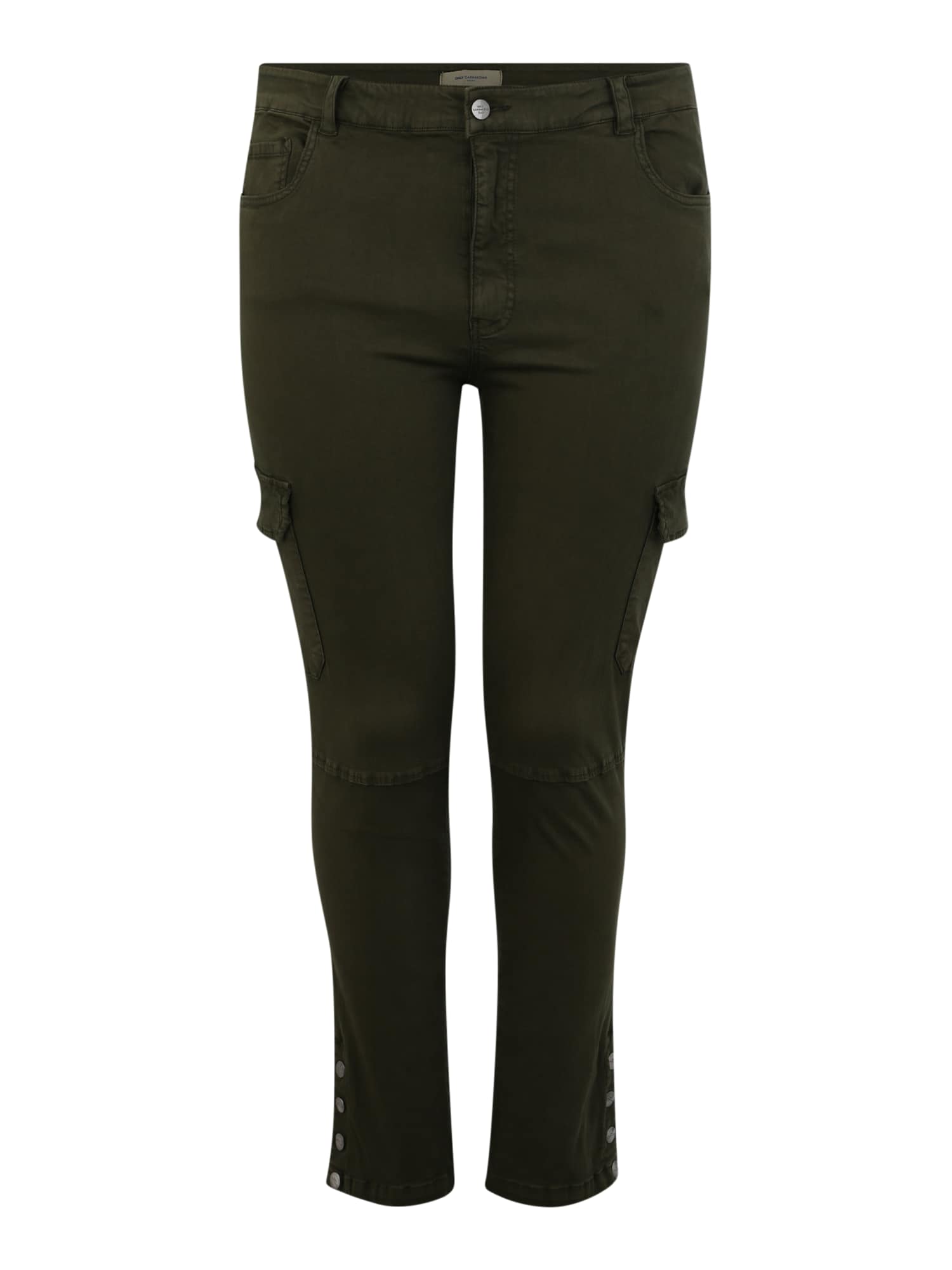 ONLY Carmakoma Pantaloni cu buzunare 'CARKALLA' kaki