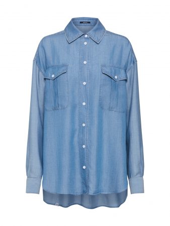 DENHAM Bluză 'TREK SHIRT TZT'  albastru