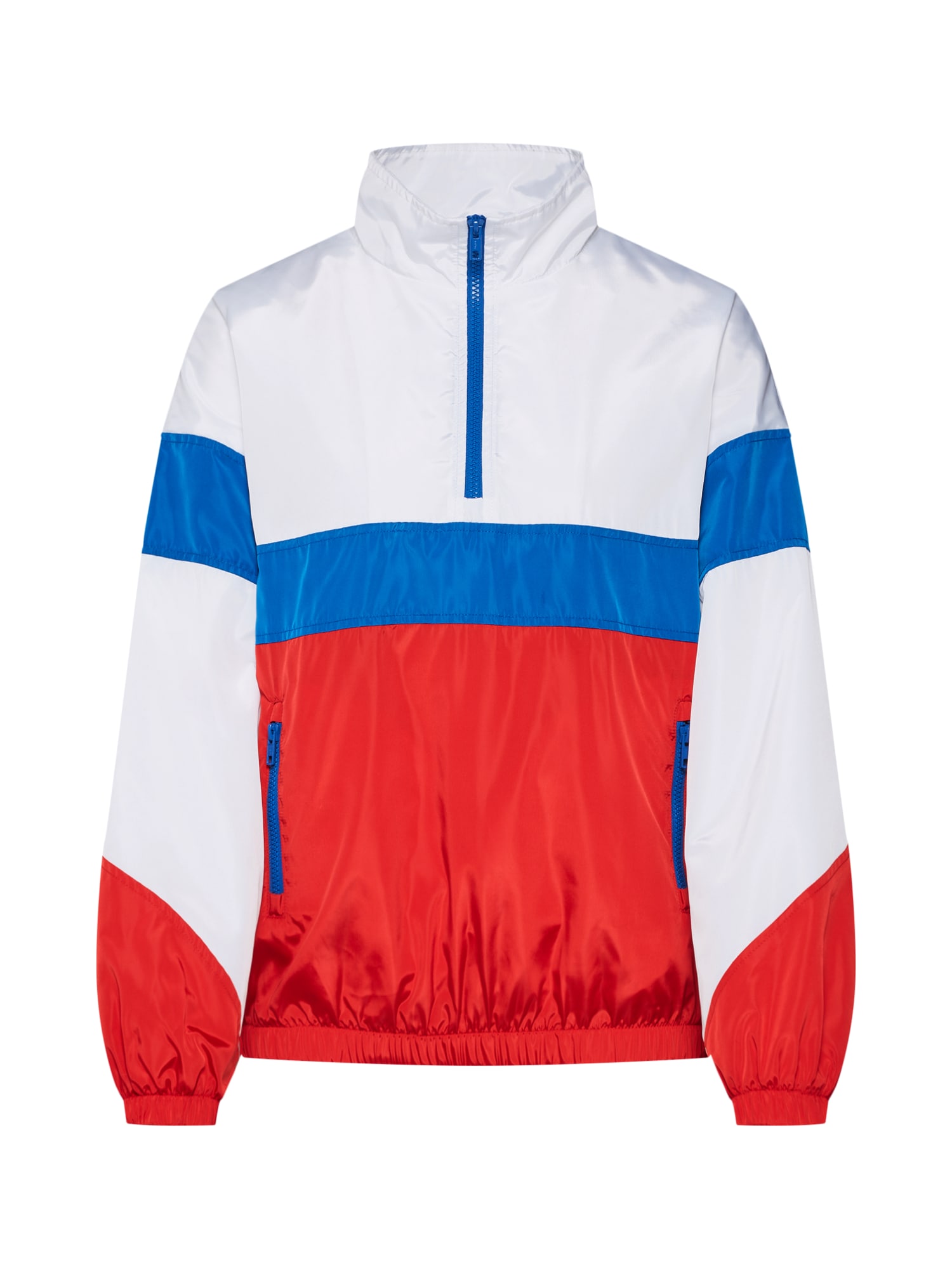 Urban Classics Geacă de primăvară-toamnă  albastru / roșu / alb