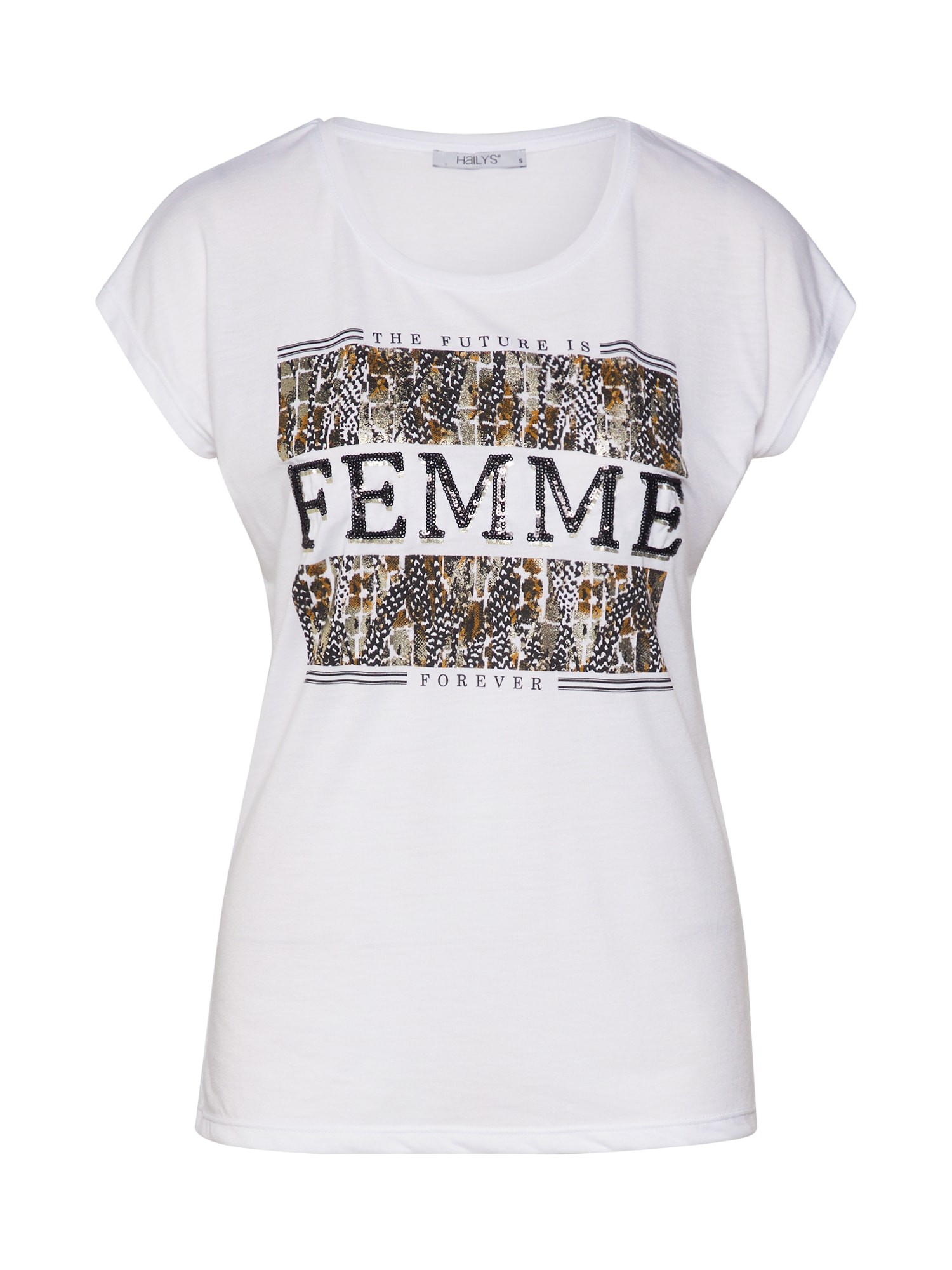 Hailys Tricou 'Tanea'  alb