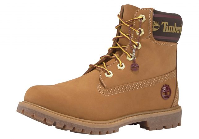TIMBERLAND Ghete cu șireturi  maro deschis