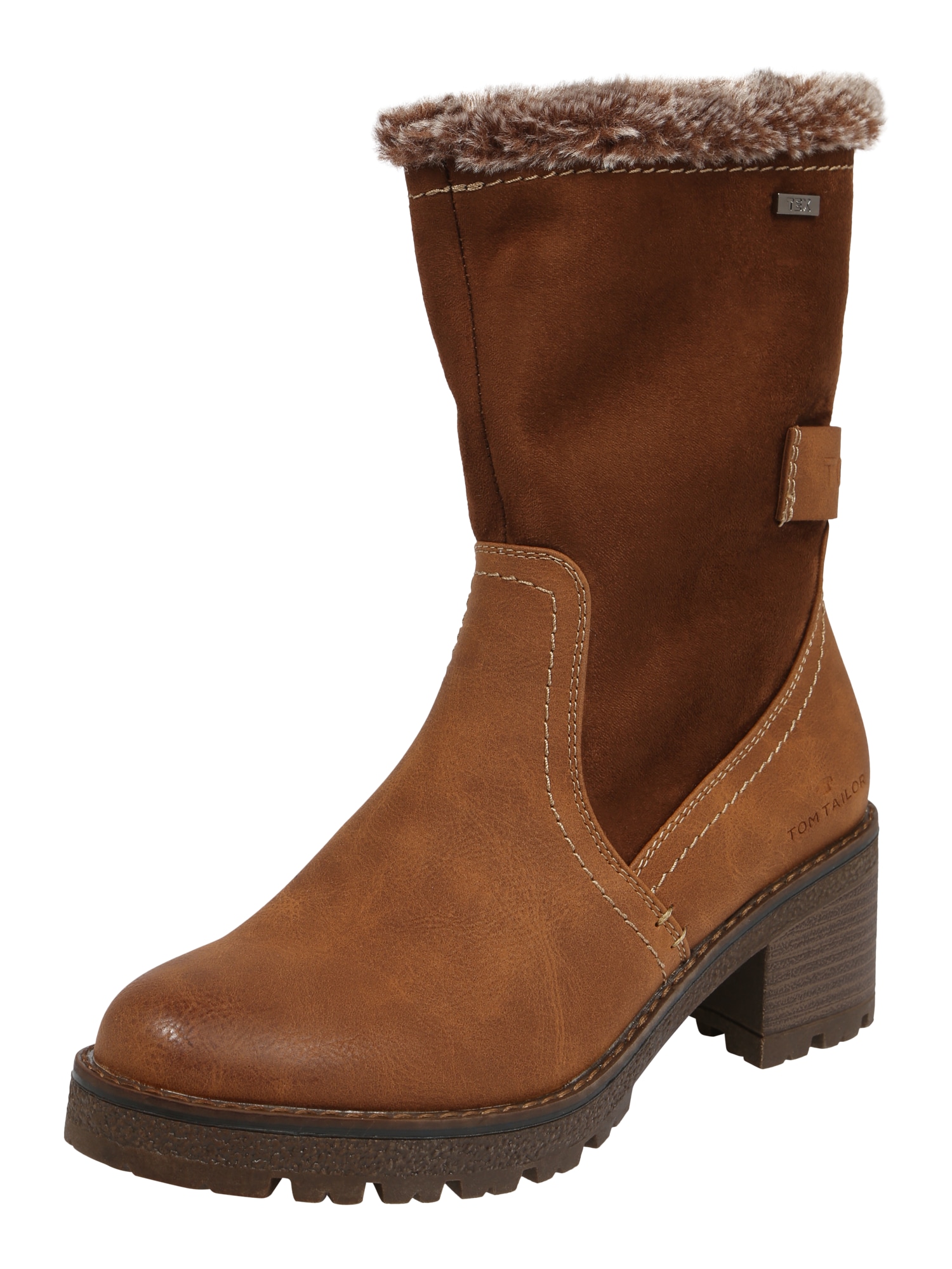 TOM TAILOR Cizme  coniac