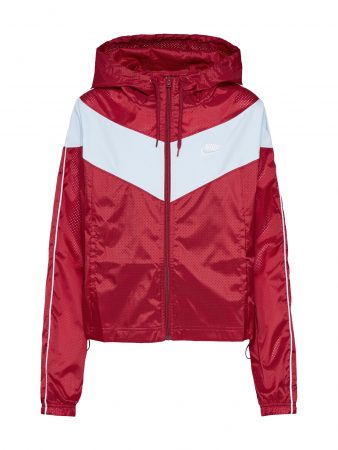 Nike Sportswear Geacă de primăvară-toamnă  roșu / alb