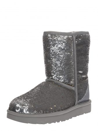 UGG Bocanci de zăpadă  argintiu / auriu