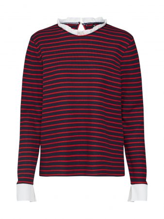 ONLY Tricou 'onlFRIDA'  albastru noapte / roșu / alb