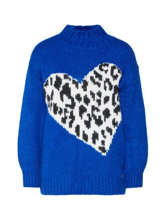 Key Largo Pulover 'WKN DESERT tube'  albastru cobalt