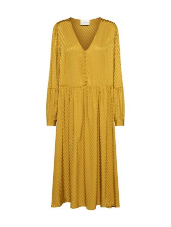JUST FEMALE Rochie tip bluză 'Magna'  galben