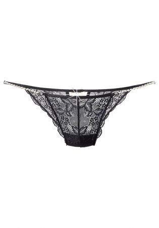 LASCANA Tanga  negru