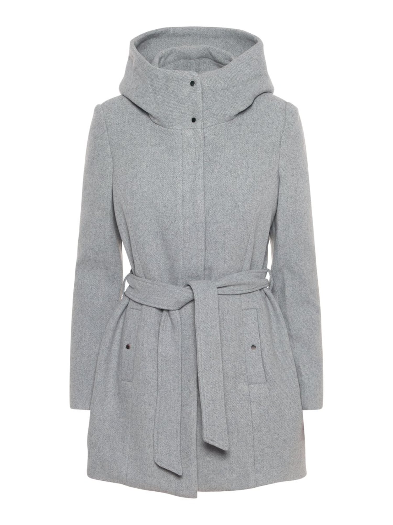 VERO MODA Palton de primăvară-toamnă gri