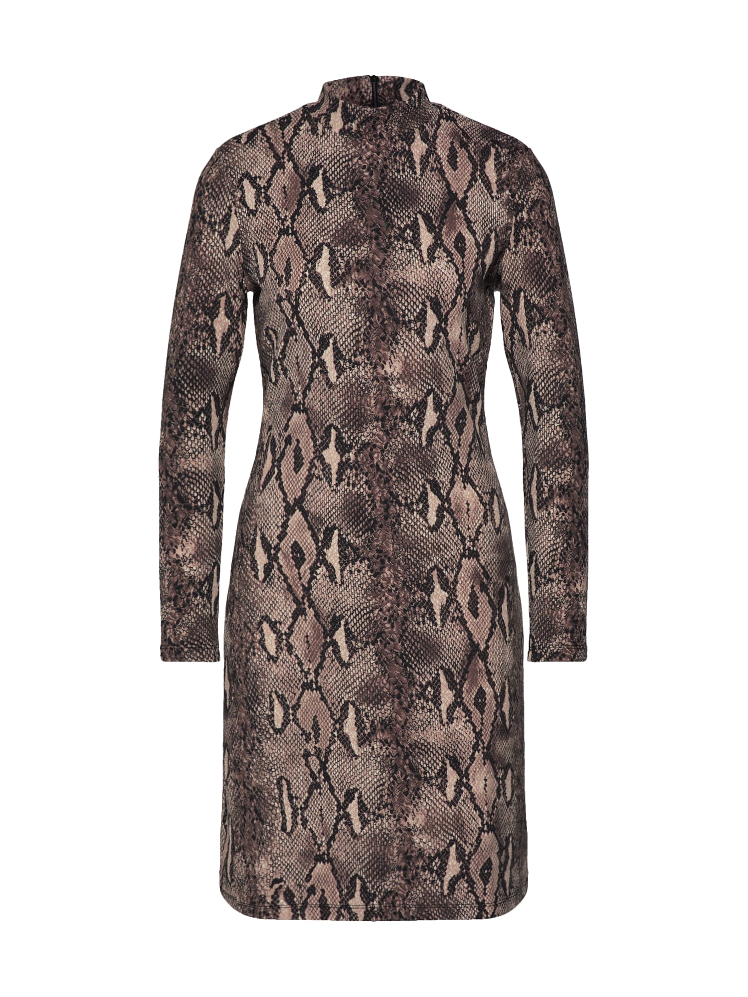 Mela London Rochie 'SNAKESKIN' maro