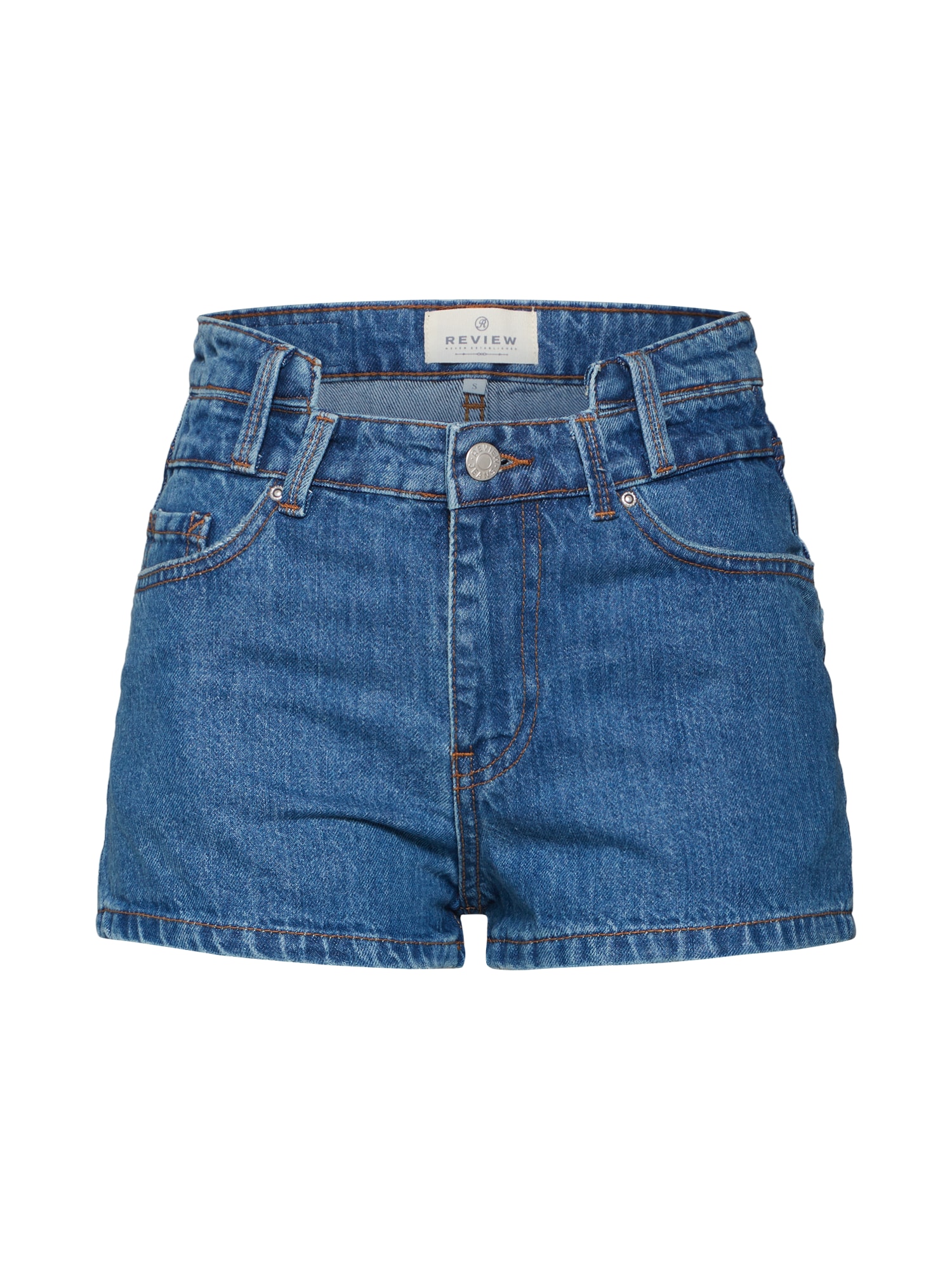 Review Jeans  denim albastru