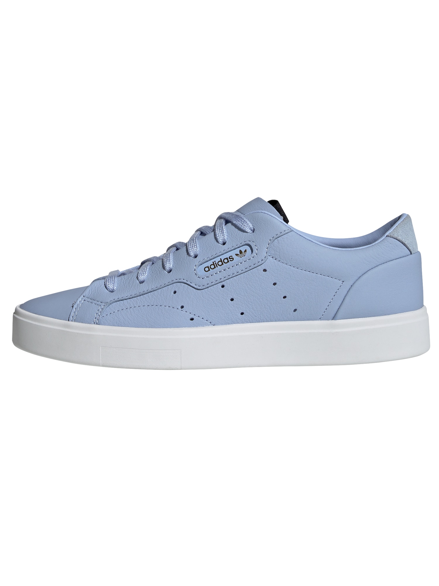 ADIDAS ORIGINALS Sneaker low 'Sleek'  albastru deschis / alb