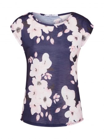Hailys Tricou 'Jana'  navy / roz