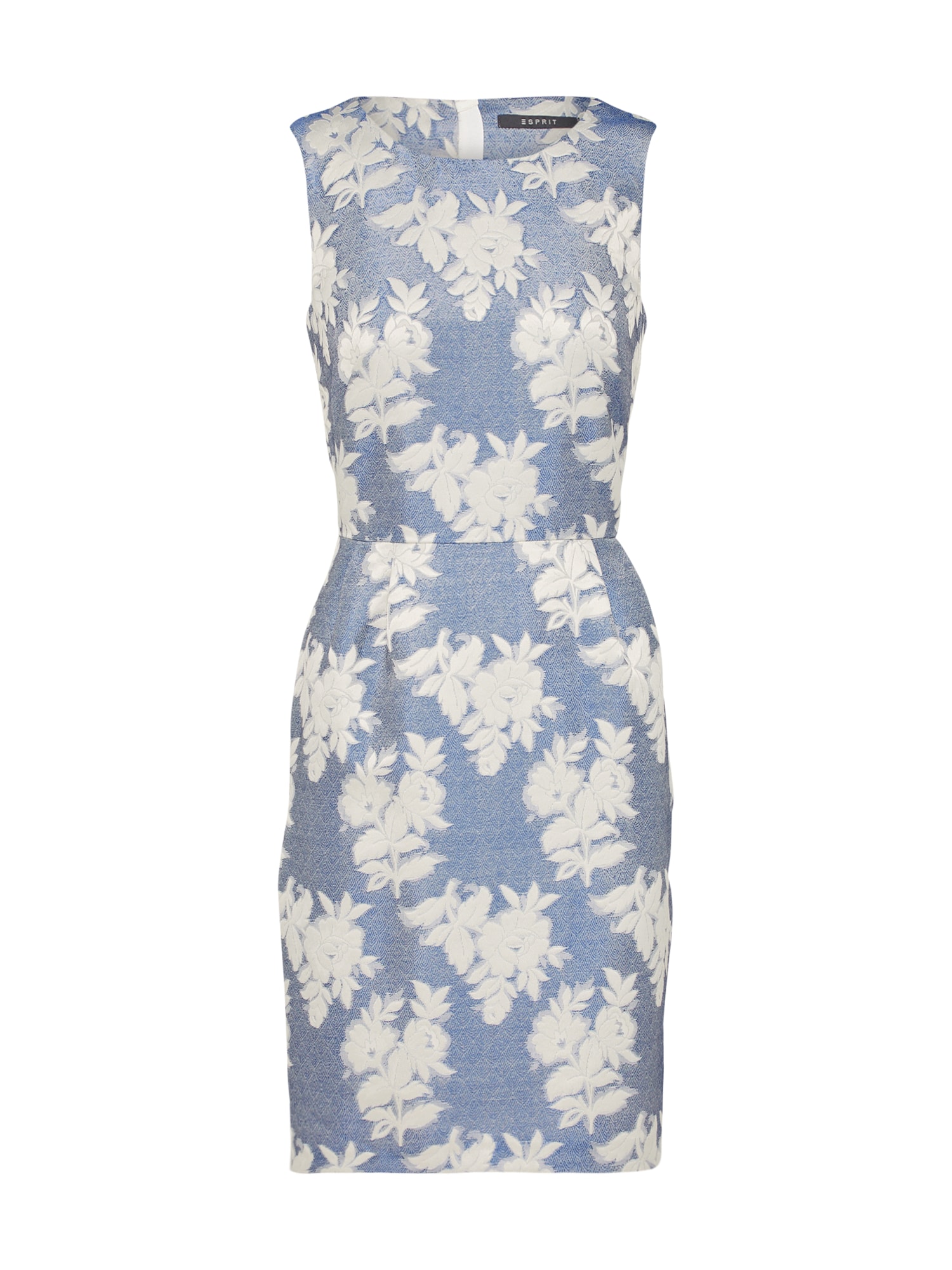 Esprit Collection Rochie mulate  albastru deschis / alb