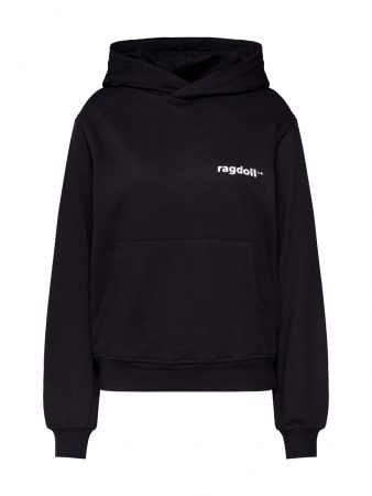 Ragdoll LA Bluză de molton 'Pull On Hoodie'  negru