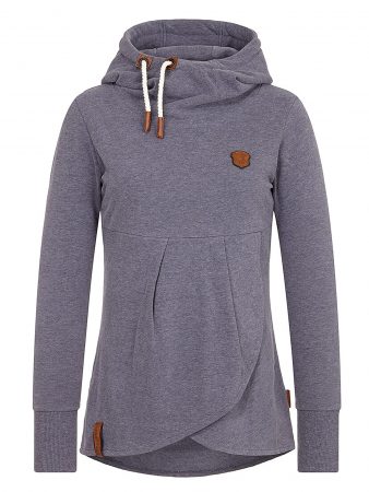 Naketano Bluză de molton  albastru porumbel